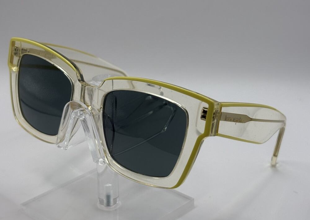 Kate Spade BRYNNE/G/S 40GHA Sunglasses Yellow Brown Square 51-21-140 Women's